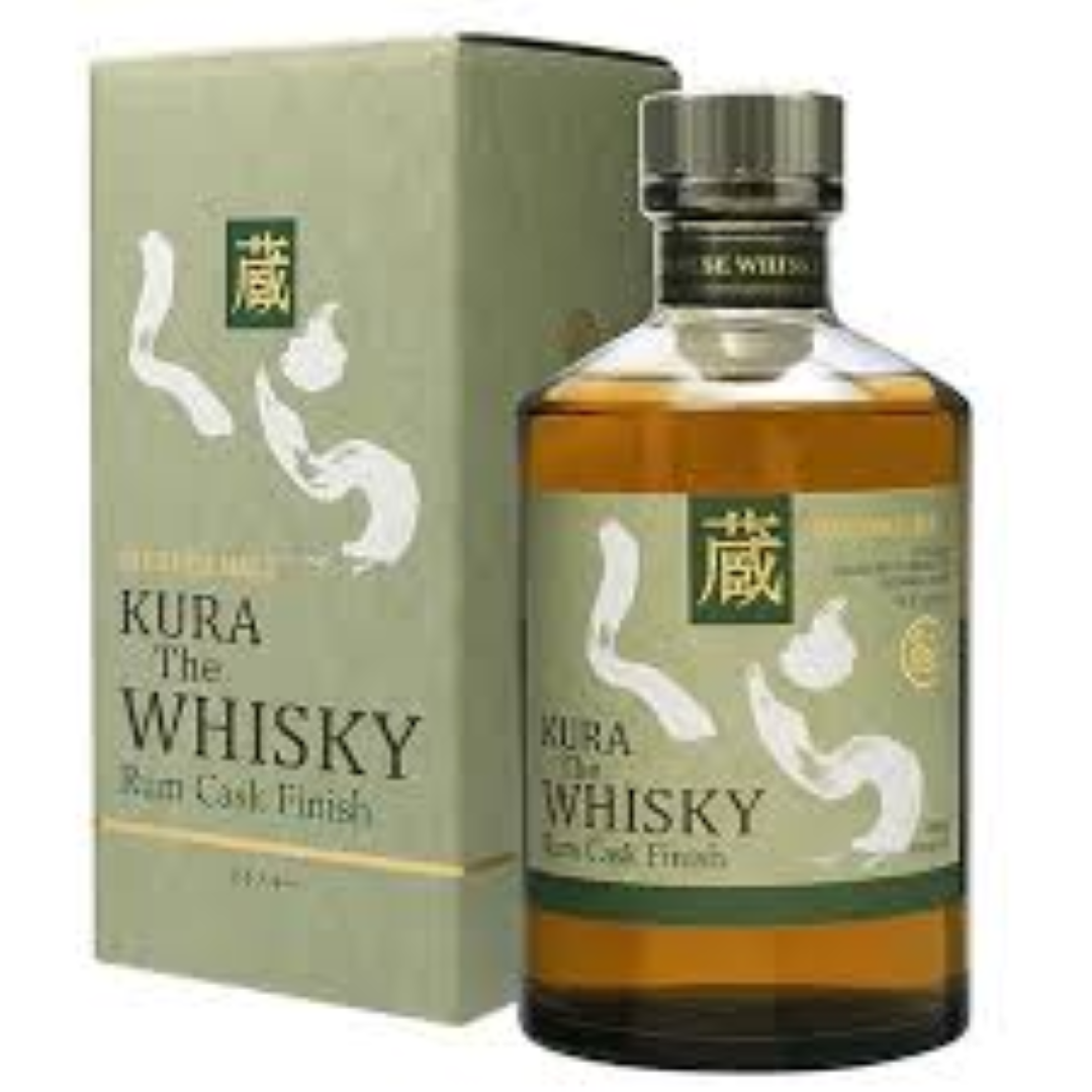 KURA THE WHISKEY JAPANESE RUM CASK FINISH 700ML